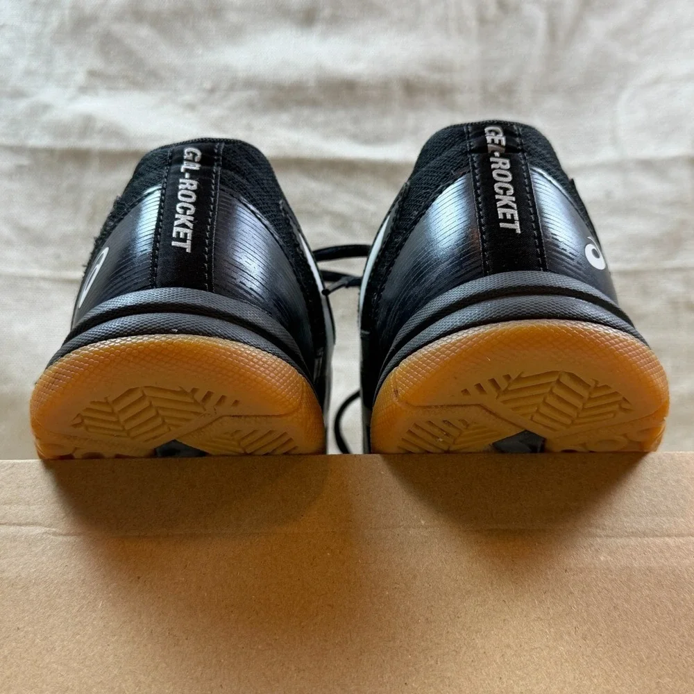 Asics Gel-Rocket 9 Volleyball Court Shoes Black Womens 8.5